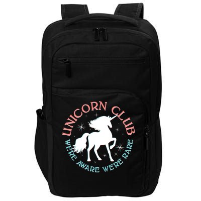 Unicorn Club We're Aware We're Rare Impact Tech Backpack