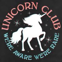 Unicorn Club We're Aware We're Rare Trucker Hat