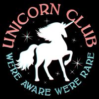Unicorn Club We're Aware We're Rare Zip Tote Bag
