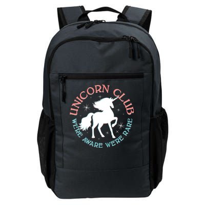 Unicorn Club We're Aware We're Rare Daily Commute Backpack