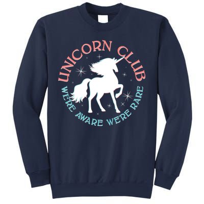 Unicorn Club We're Aware We're Rare Sweatshirt