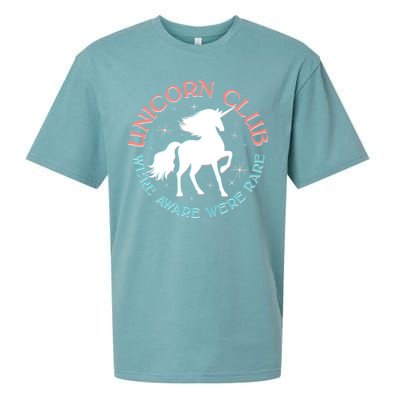 Unicorn Club We're Aware We're Rare Sueded Cloud Jersey T-Shirt