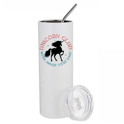 Unicorn Club We're Aware We're Rare Stainless Steel Tumbler