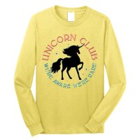 Unicorn Club We're Aware We're Rare Long Sleeve Shirt