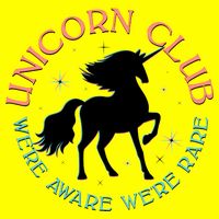 Unicorn Club We're Aware We're Rare Womens T-Shirt