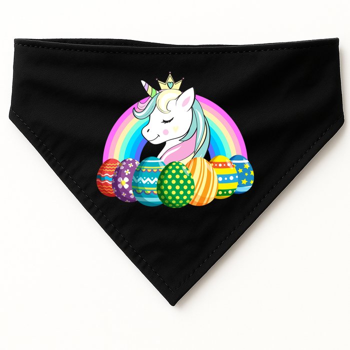 Unicorn Easter Eggs USA-Made Doggie Bandana