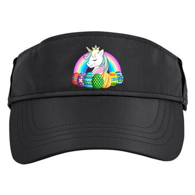 Unicorn Easter Eggs Adult Drive Performance Visor