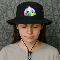 Unicorn Easter Eggs Bucket Hat