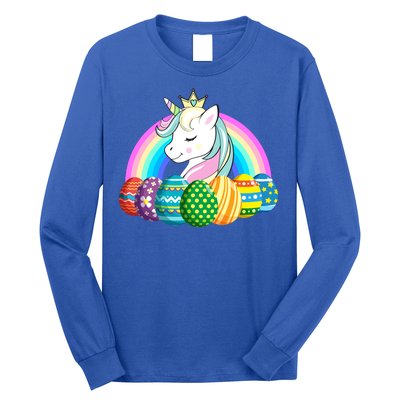 Unicorn Easter Eggs Long Sleeve Shirt