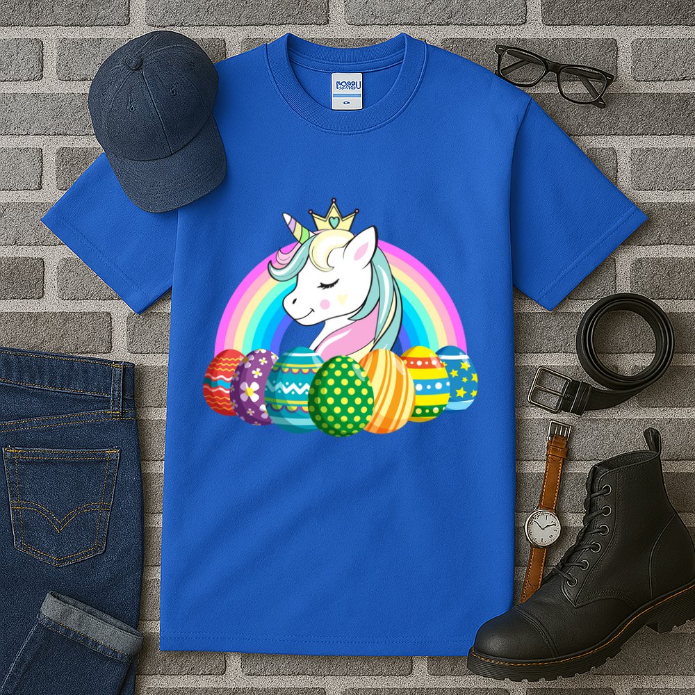 Unicorn Easter Eggs Tall T-Shirt