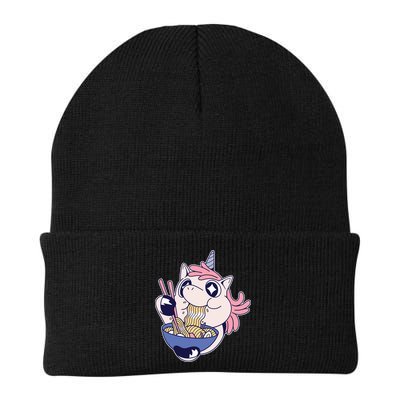 Unicorn Eating Ramen Noodles Beanie