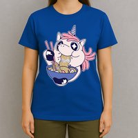 Unicorn Eating Ramen Noodles T-Shirt