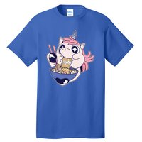 Unicorn Eating Ramen Noodles Tall T-Shirt