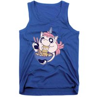 Unicorn Eating Ramen Noodles Tank Top