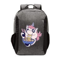 Unicorn Eating Ramen Noodles Vector Backpack