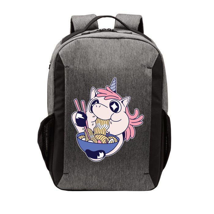 Unicorn Eating Ramen Noodles Vector Backpack