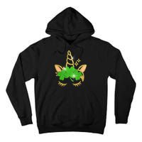 Unicorn Face St. Patrick's Day Tall Hoodie