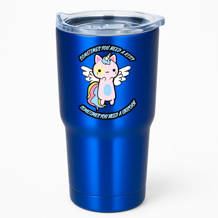 Unicorn Kitty Funny Cute Meme Tumbler
