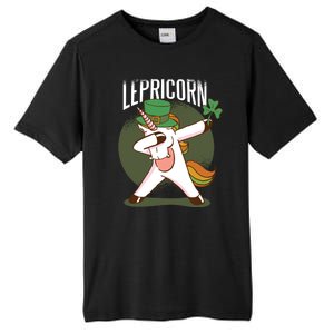 Unicorn Leprechaun Tall Fusion ChromaSoft Performance T-Shirt