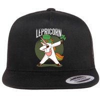 Unicorn Leprechaun Flatbill Hat