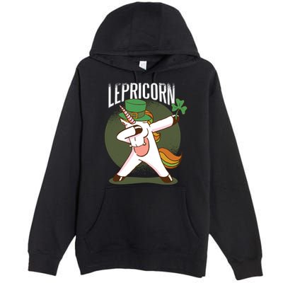 Unicorn Leprechaun Premium Pullover Hoodie
