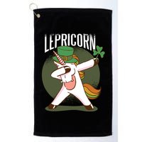 Unicorn Leprechaun Golf Towel