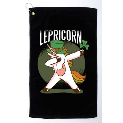 Unicorn Leprechaun Platinum Collection Golf Towel