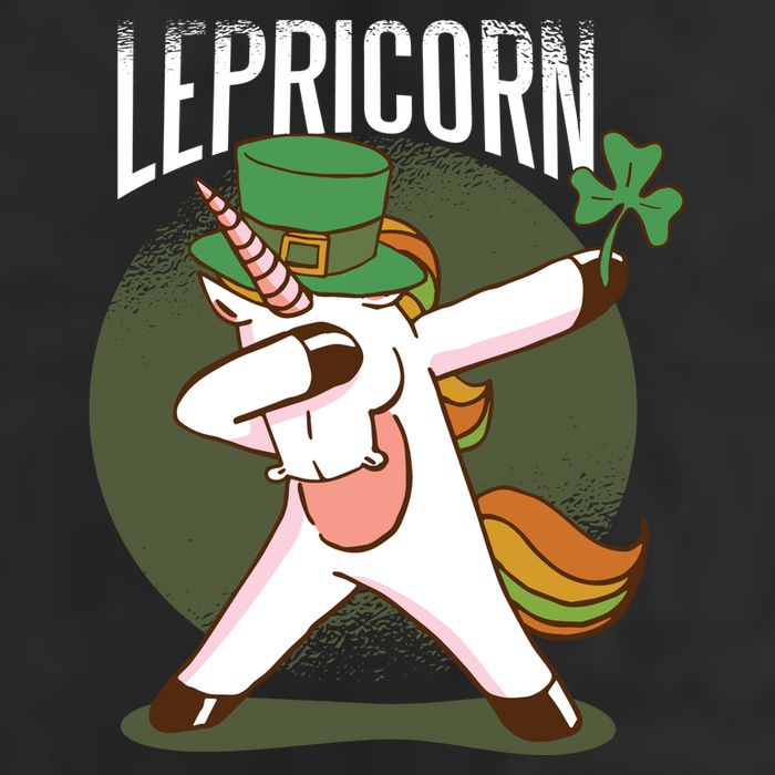 Unicorn Leprechaun Golf Towel