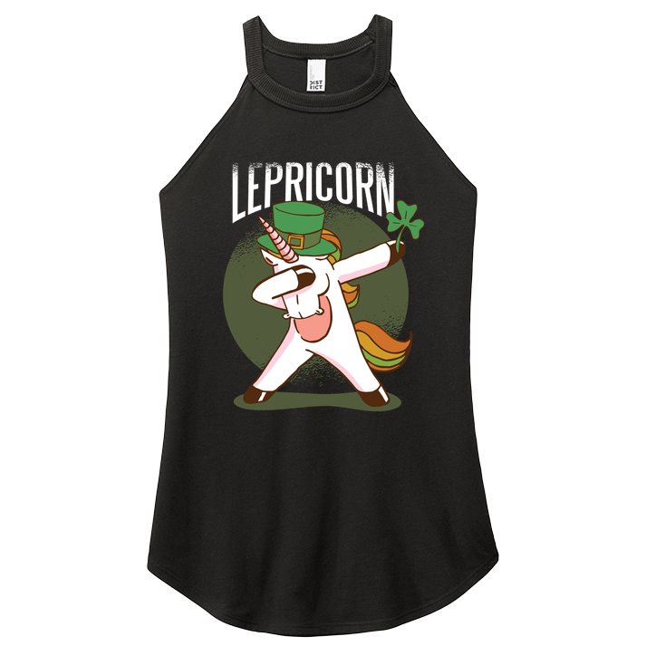 Unicorn Leprechaun Women's Perfect Tri Rocker Tank