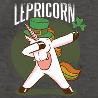 Unicorn Leprechaun Vector Backpack