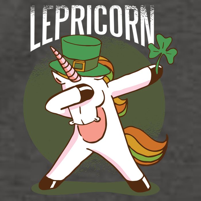 Unicorn Leprechaun Vector Backpack
