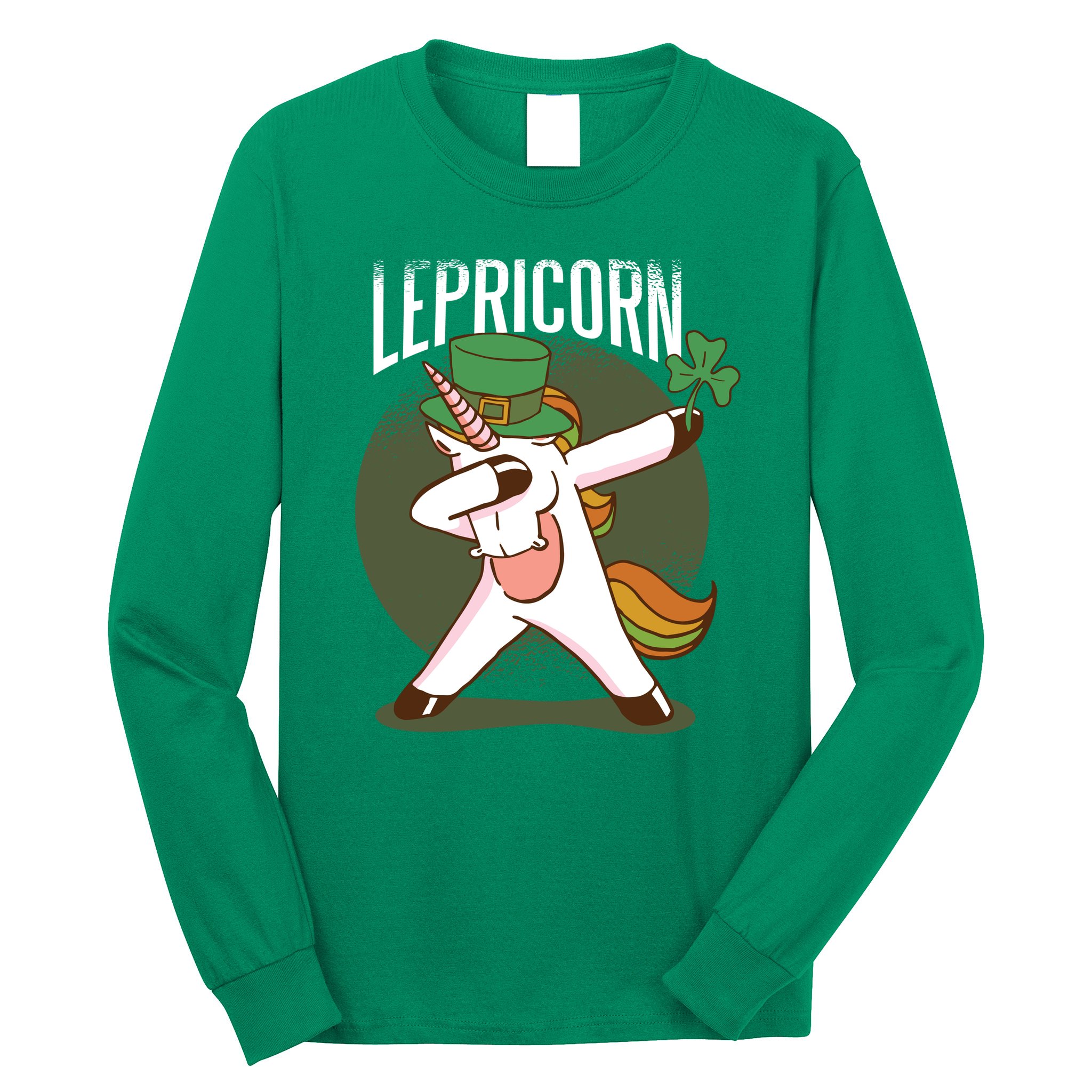 Unicorn Leprechaun Long Sleeve Shirt
