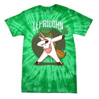 Unicorn Leprechaun Tie-Dye T-Shirt