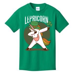 Unicorn Leprechaun Kids T-Shirt