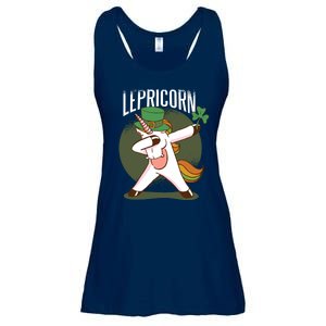 Unicorn Leprechaun Ladies Essential Flowy Tank