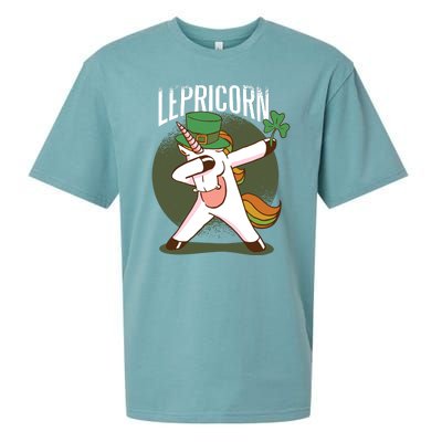 Unicorn Leprechaun Sueded Cloud Jersey T-Shirt