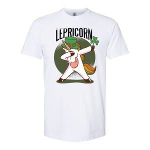 Unicorn Leprechaun Softstyle CVC T-Shirt