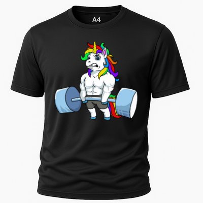 Unicorn Lifting Weights Performance Shirt
