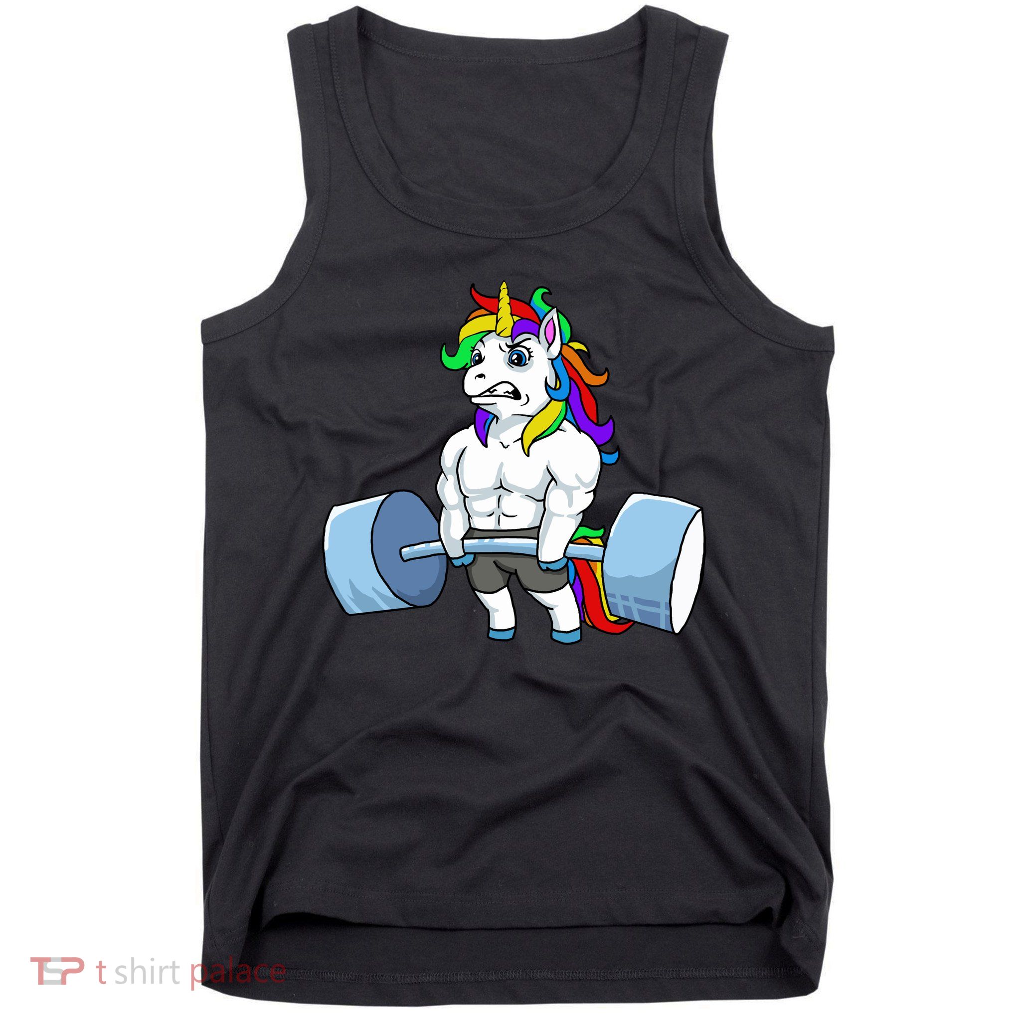 Unicorn Lifting Weights Tank Top