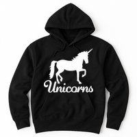 Unicorn Logo Hoodie