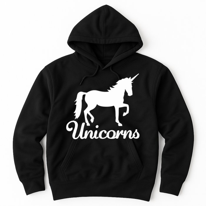 Unicorn Logo Hoodie