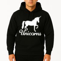 Unicorn Logo Hoodie