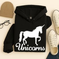 Unicorn Logo Hoodie