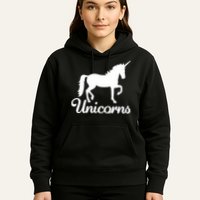 Unicorn Logo Hoodie