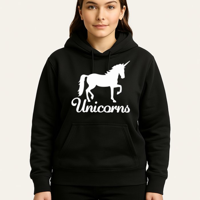 Unicorn Logo Hoodie