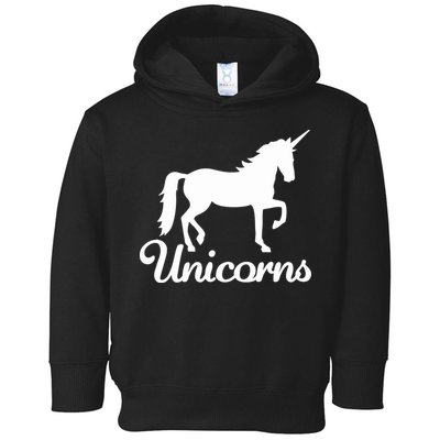 Unicorn Logo Toddler Hoodie