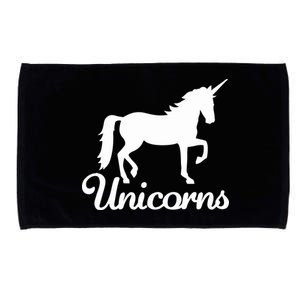 Unicorn Logo Microfiber Hand Towel