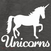 Unicorn Logo Vector Backpack