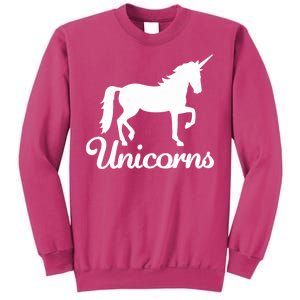 Unicorn Logo Sweatshirt