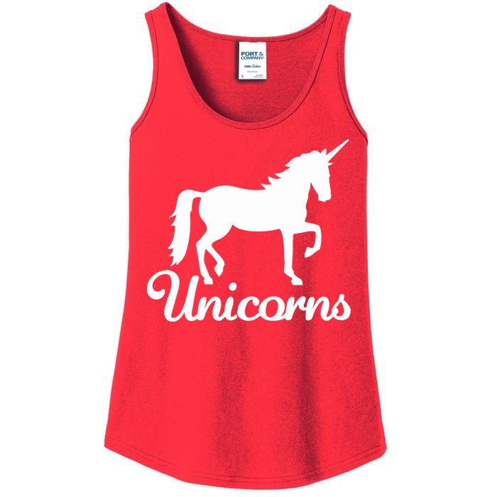 Unicorn Logo Ladies Essential Tank